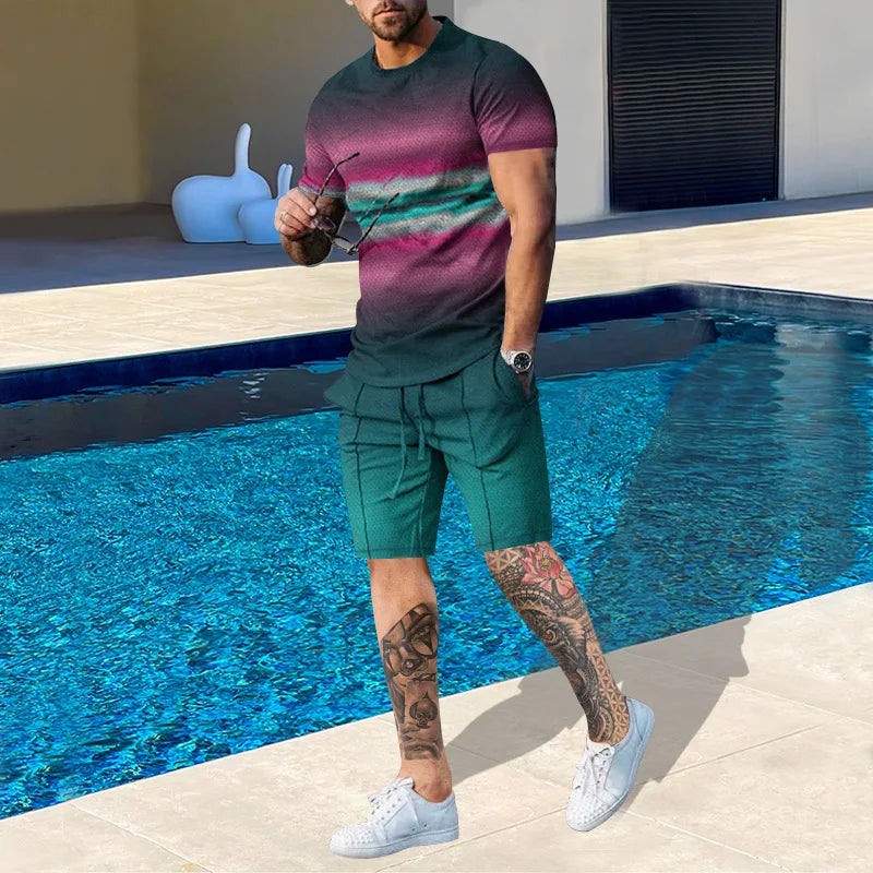 Summer Fashion Men's Suit