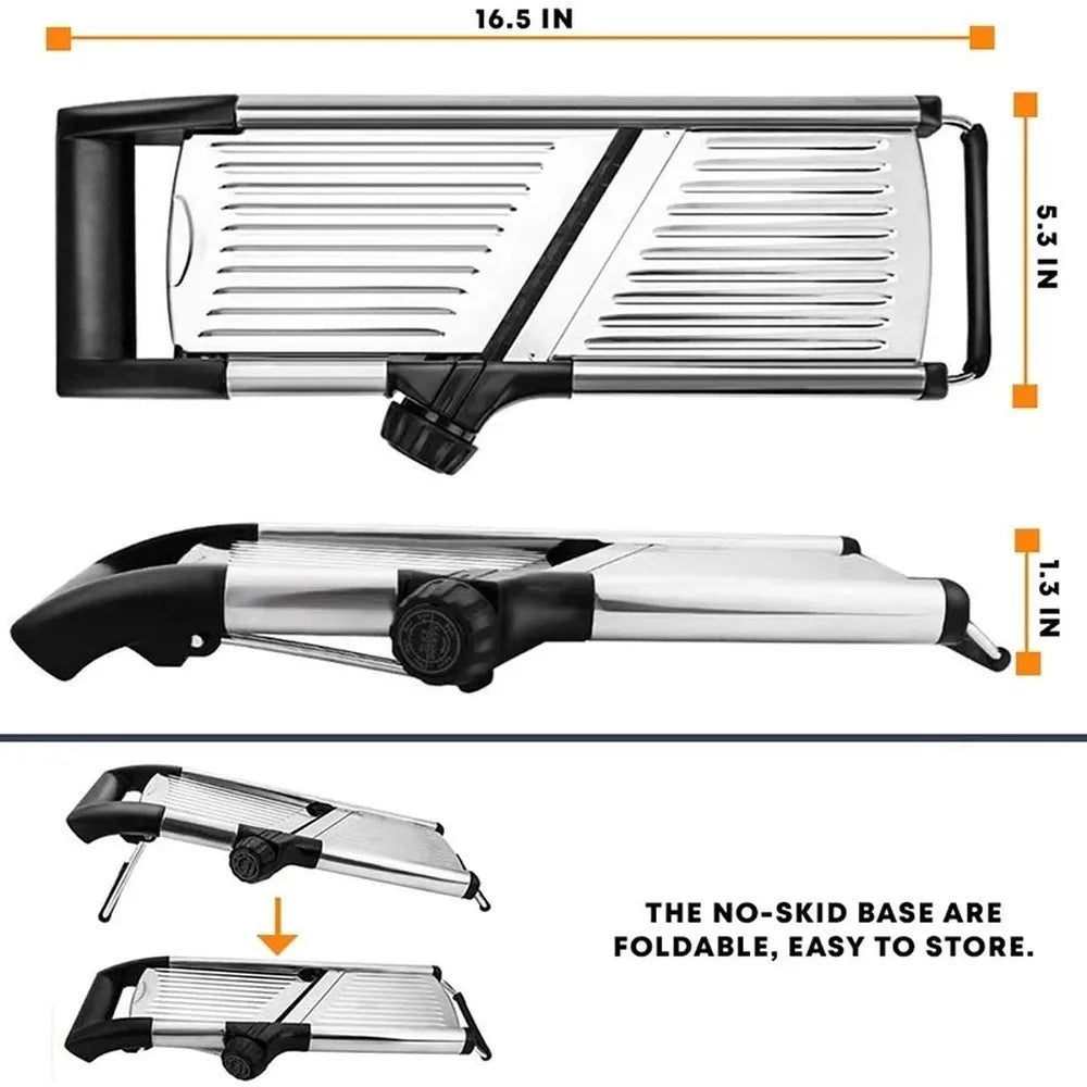 Stainless Steel Vegetable Slicer Professional Cutter
