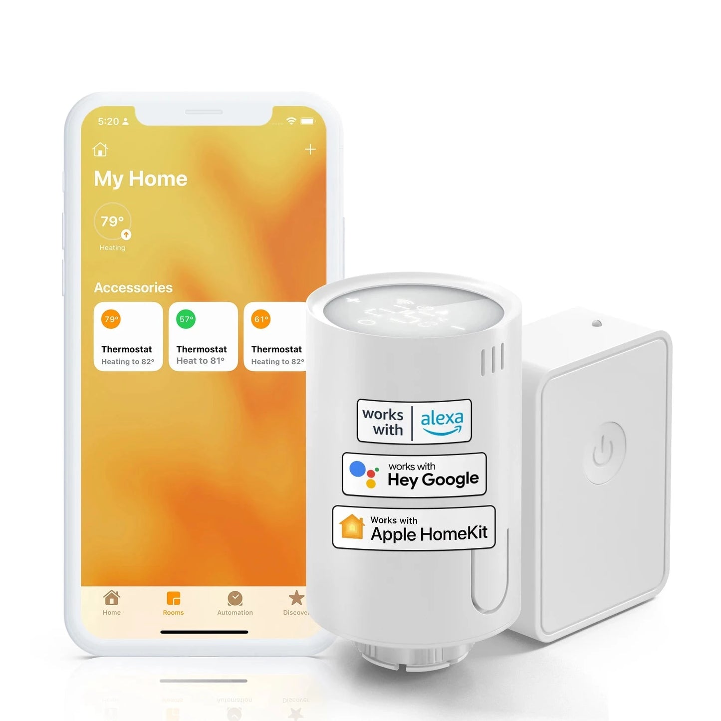 Smart Thermostat Valve Starter WiFi Radiator