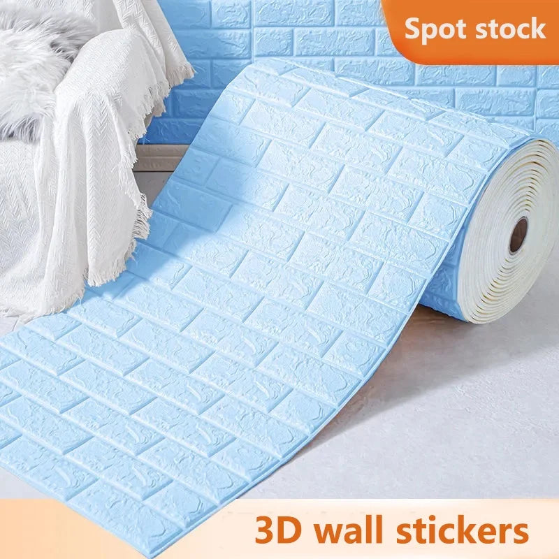 70cm*1m  3D Brick Pattern Wall Sticker