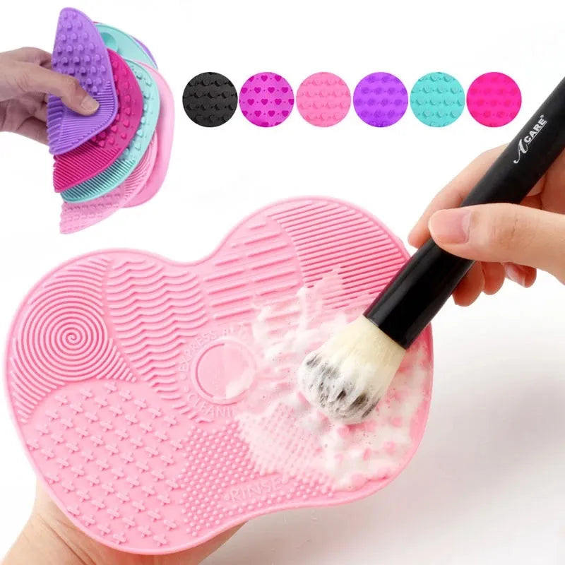 Silicone Cosmetic Brush Cleaning Pad