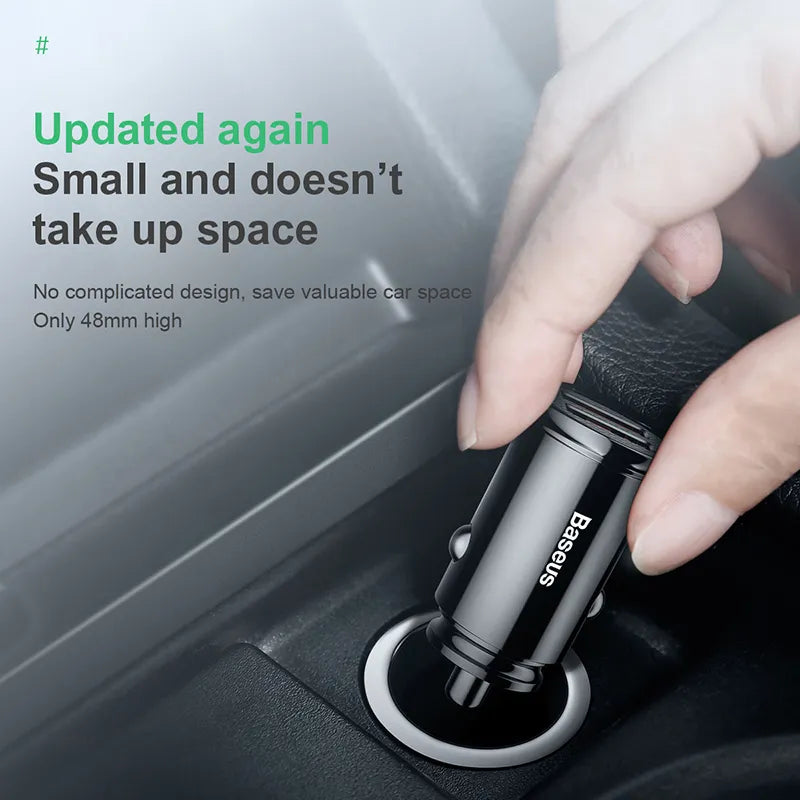 30W USB Car Quick Charger