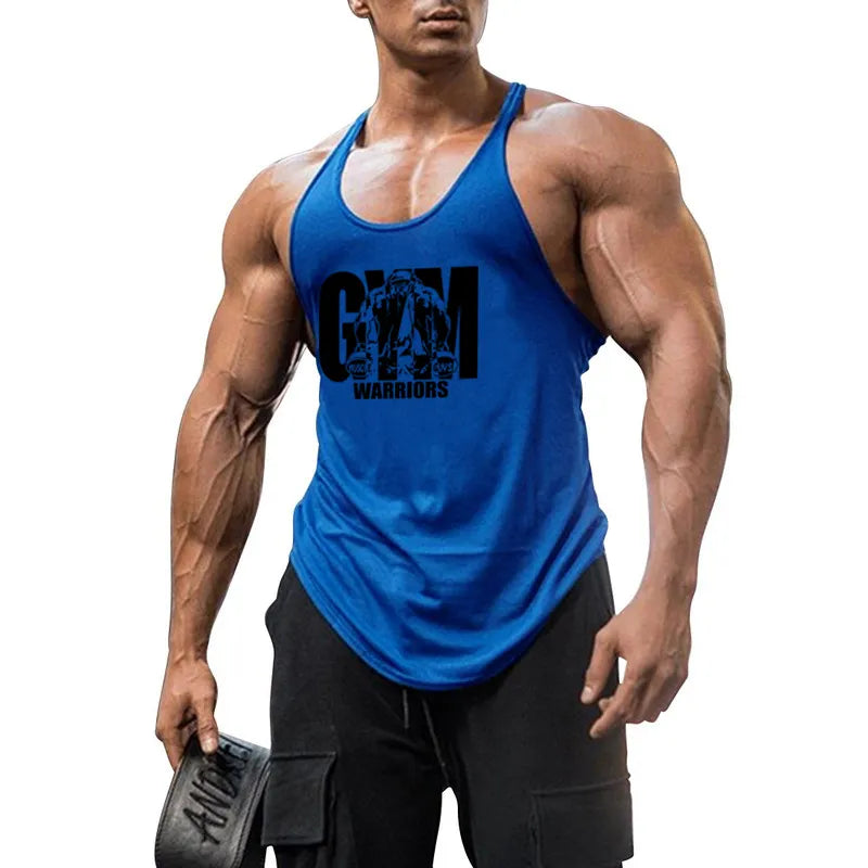 Men Cotton Bodybuilding Shirt