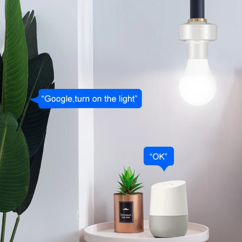 Smart Light Socket Bulbs Adapter