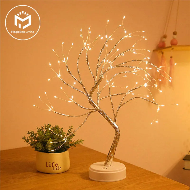 LED Night Light Mini Christmas Tree Lamp