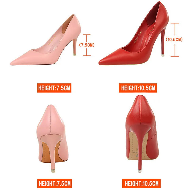 Women Pumps Fashion Heels
