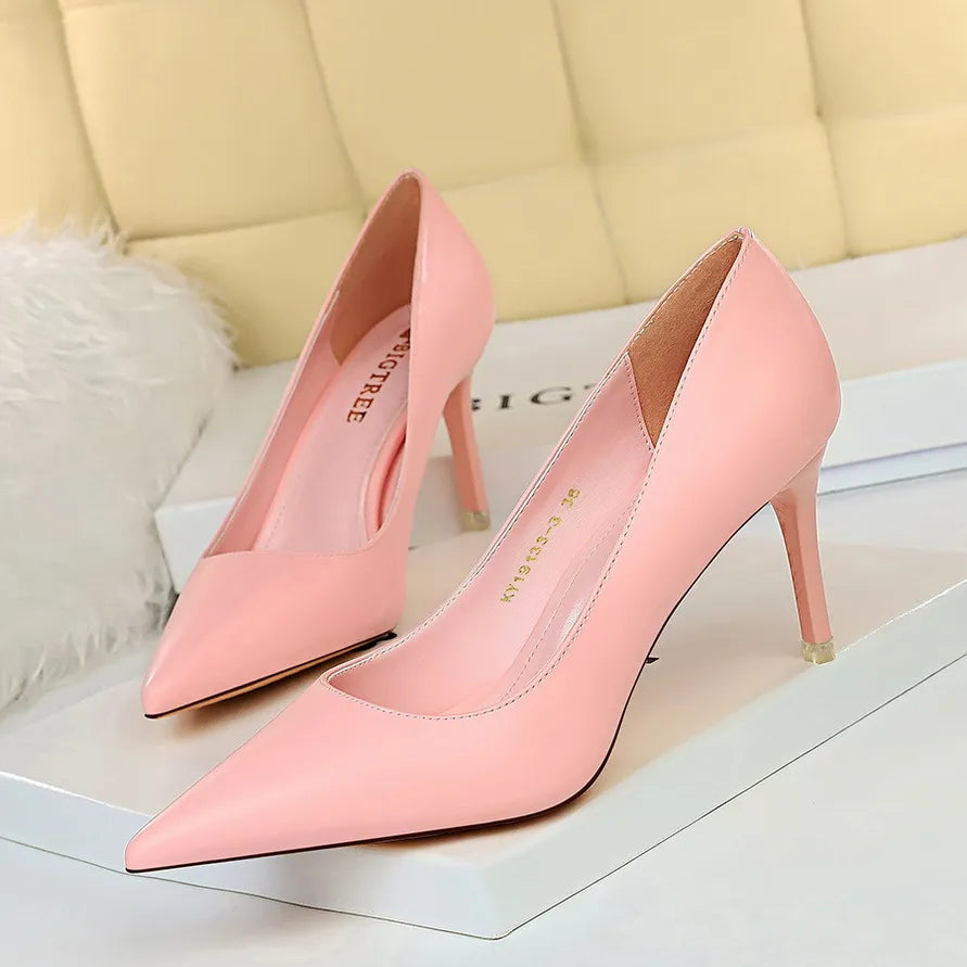 Women Pumps Fashion Heels