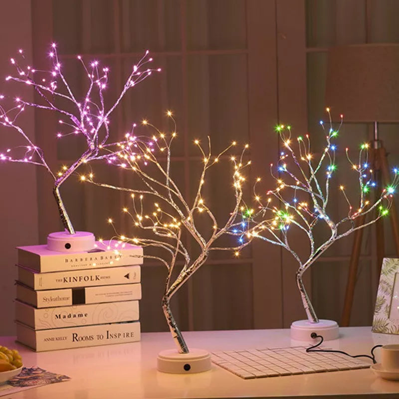 LED Night Light Mini Christmas Tree Lamp