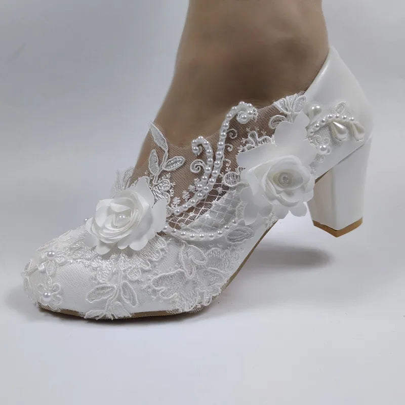 women's wedding Bride High heels