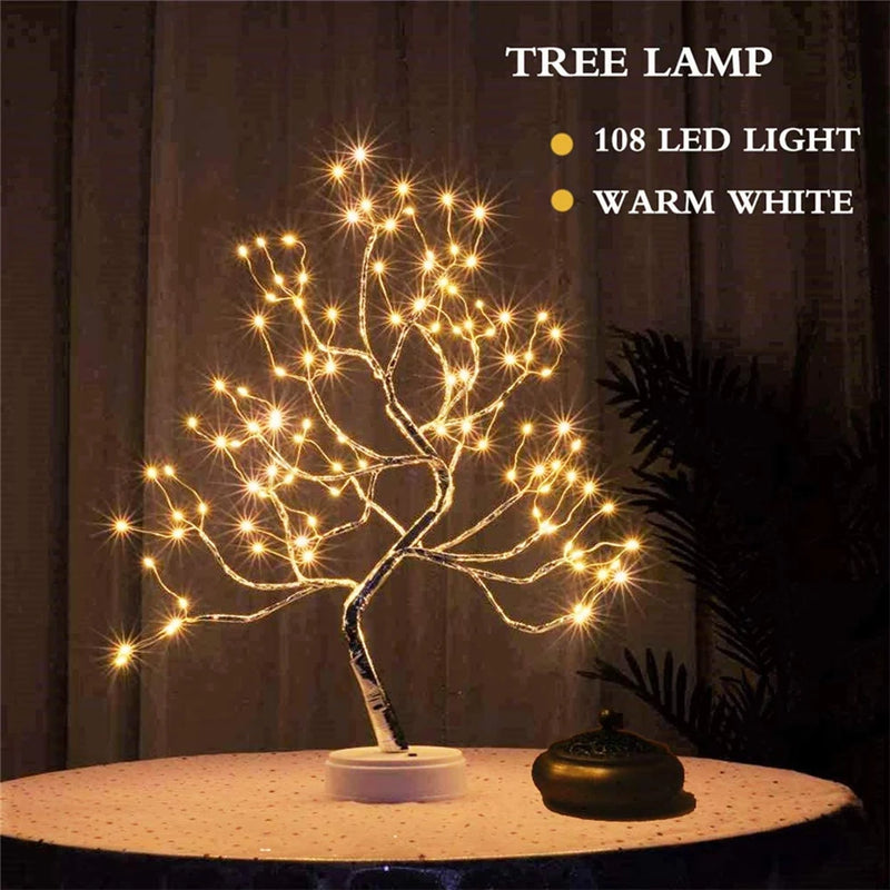 LED Night Light Mini Christmas Tree Lamp