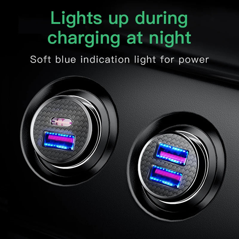 30W USB Car Quick Charger