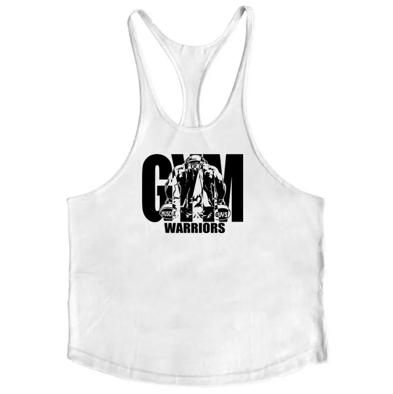 Men Cotton Bodybuilding Shirt