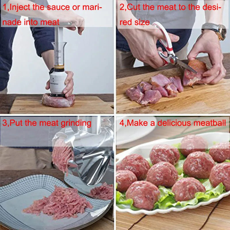 1PC Stainless Steel Meat Tenderizer Needle