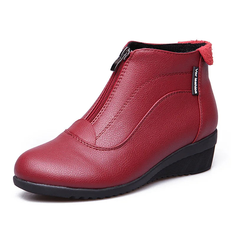 Women Warm Fur Casual Shoes