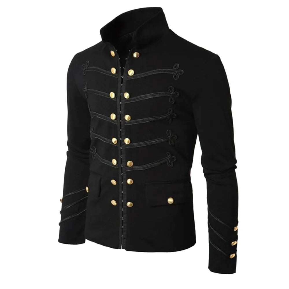 Men Gothic Military Jackets