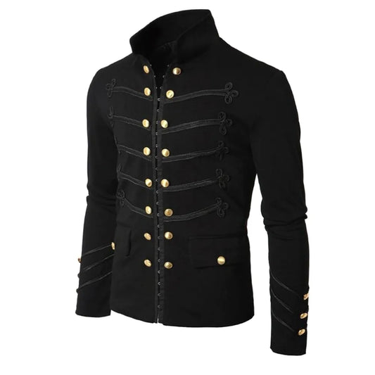 Men Gothic Military Jackets