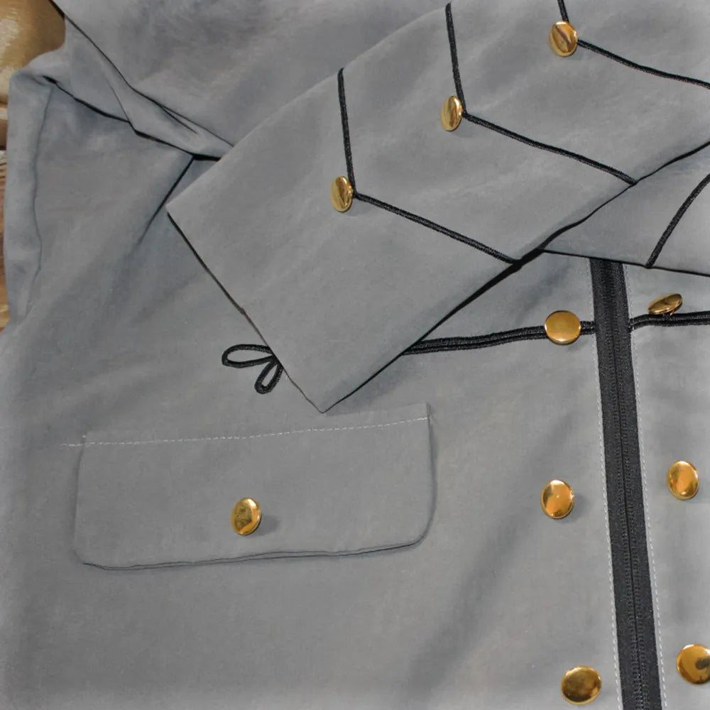 Men Gothic Military Jackets