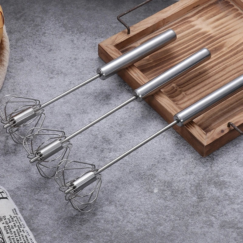Stainless Steel Hand Pressure Egg Mixer