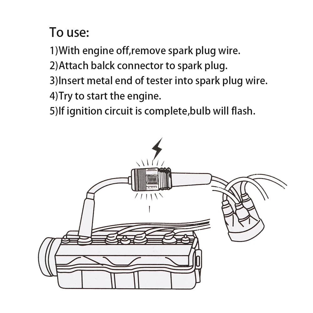 Car Spark Plug Tester Pen