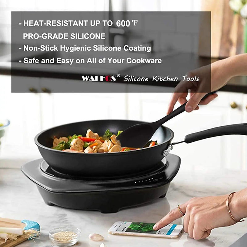 Food Grade Silicone Cooking Spoon