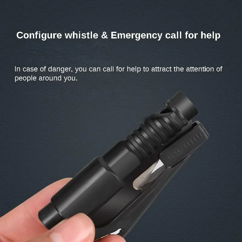 2-in-1 Window Breaker Seatbelt Cutter