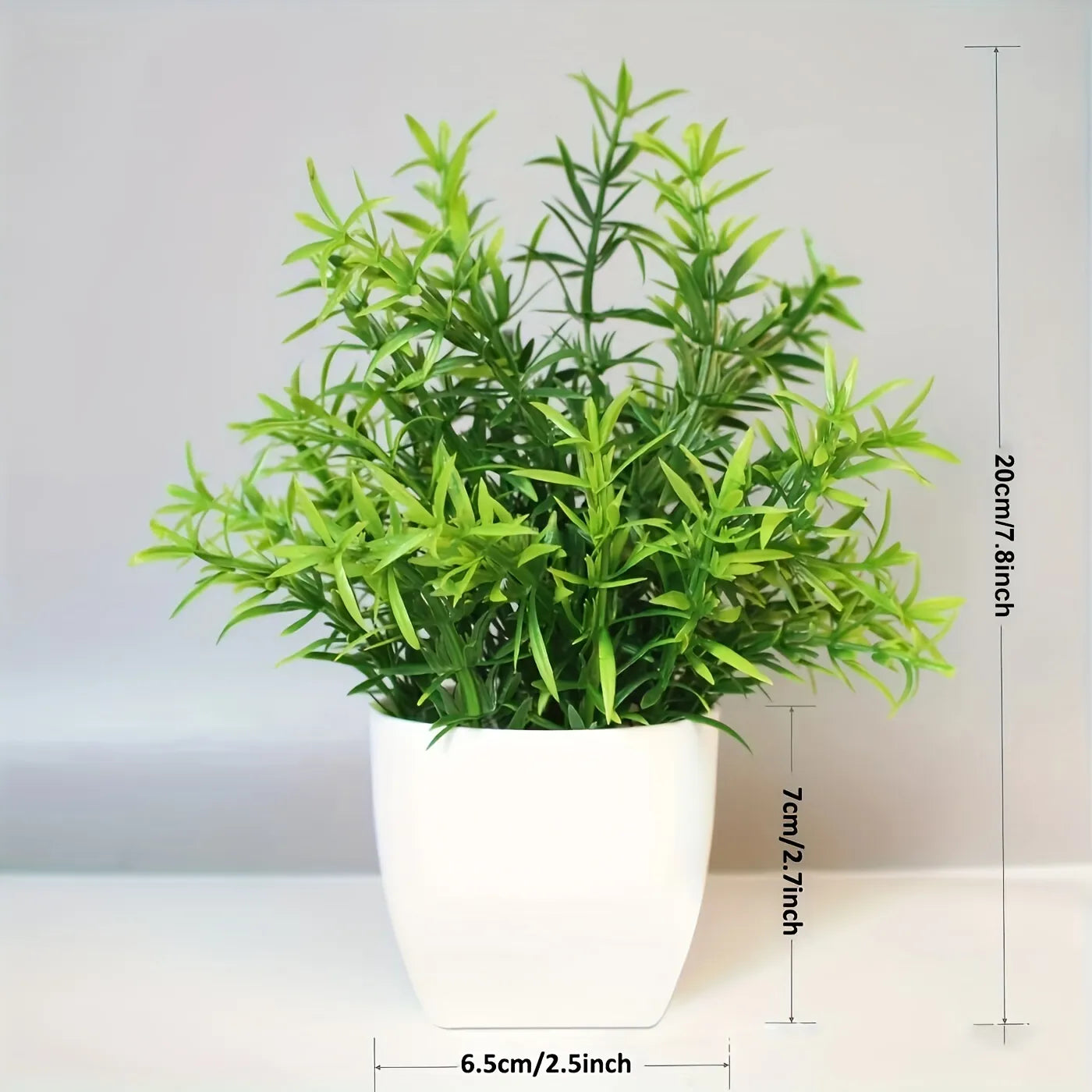 1PCS Artificial Potted Plant Scene Desktop