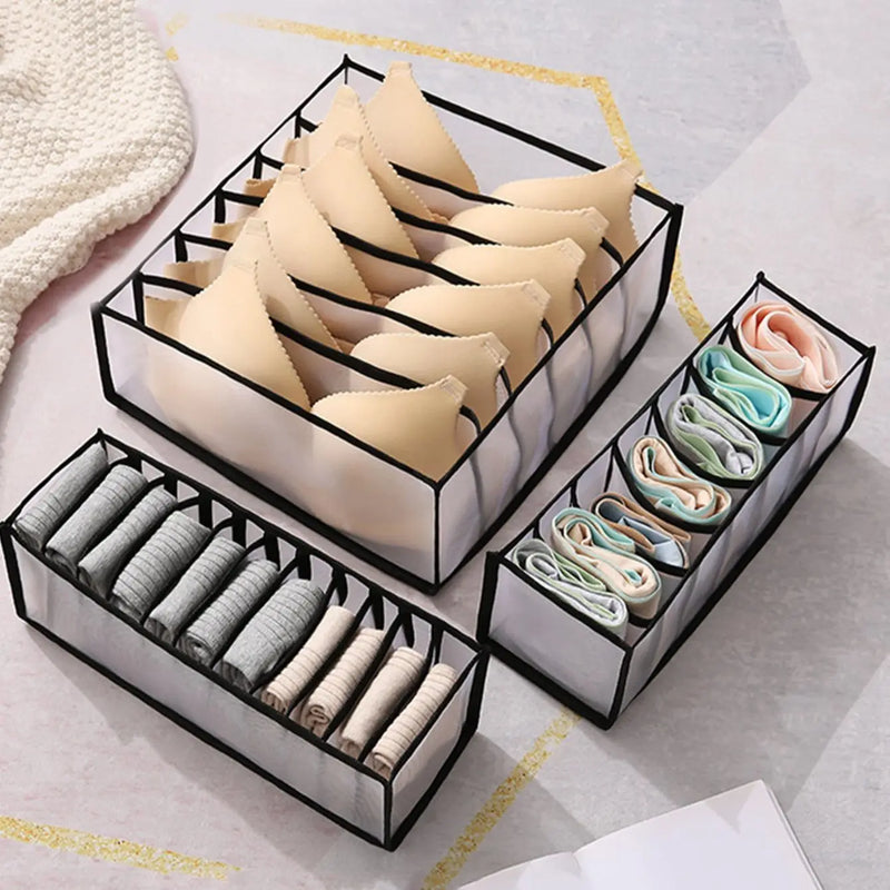 Separated Underwear Storage Box