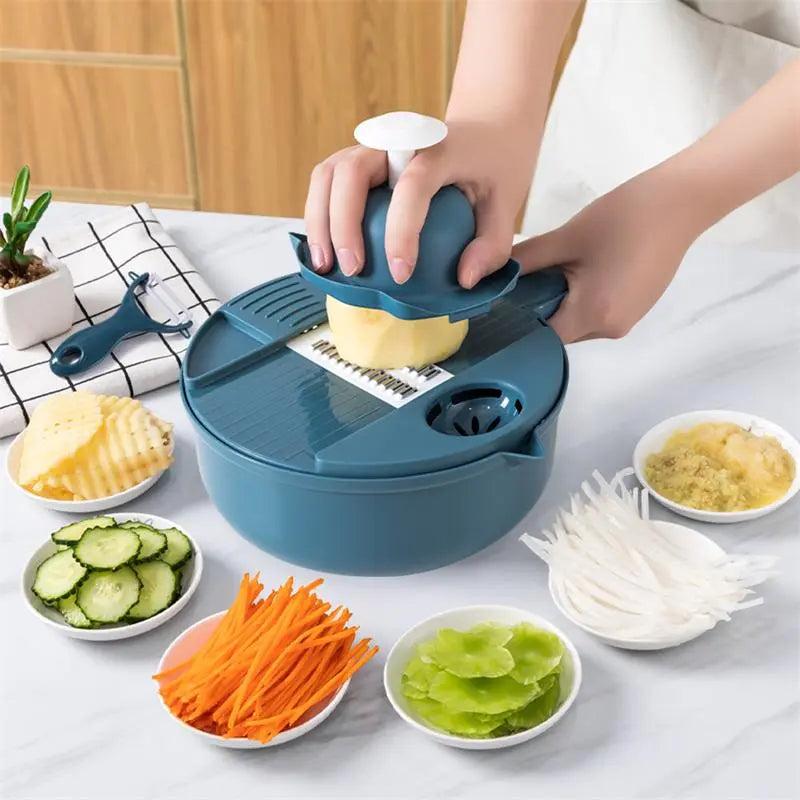 Multifunctional Salad Utensils Vegetable Chopper