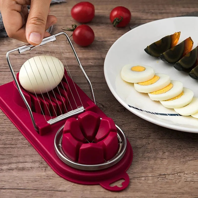 Stainless Steel Egg Slicer Cutter