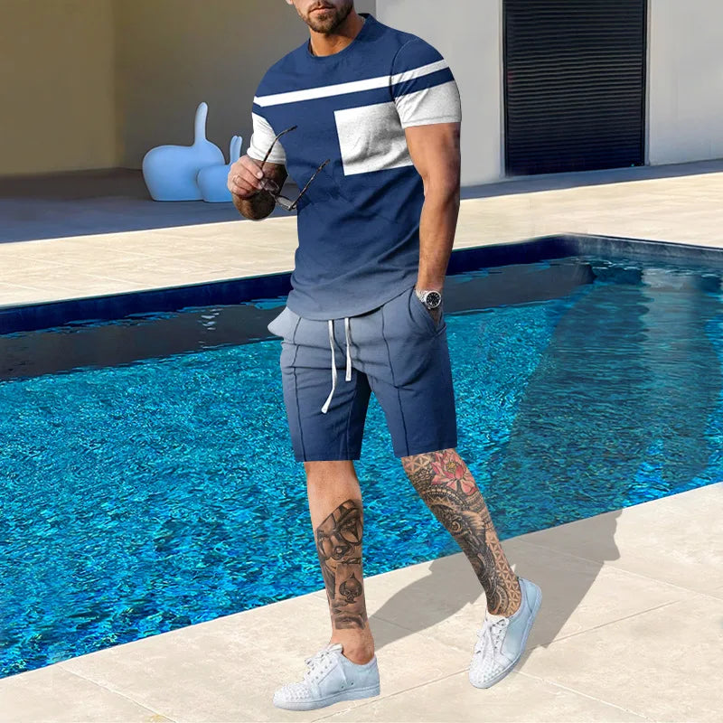 Summer Fashion Men's Suit