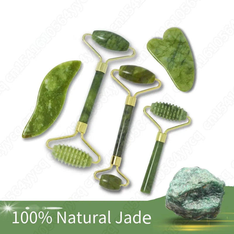Gua Sha Massager Scraper Roller Set