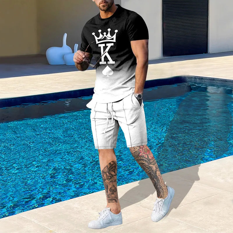 Summer Fashion Men's Suit