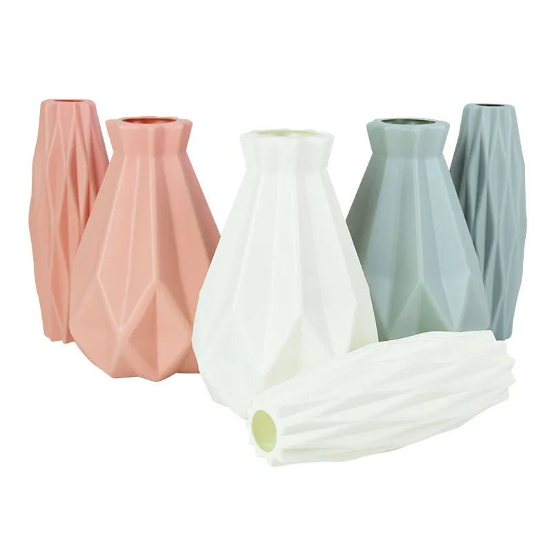 Ceramic Plastic Flower Vase