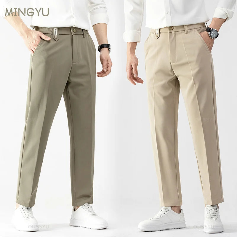 Autumn Winter Smooth Pants