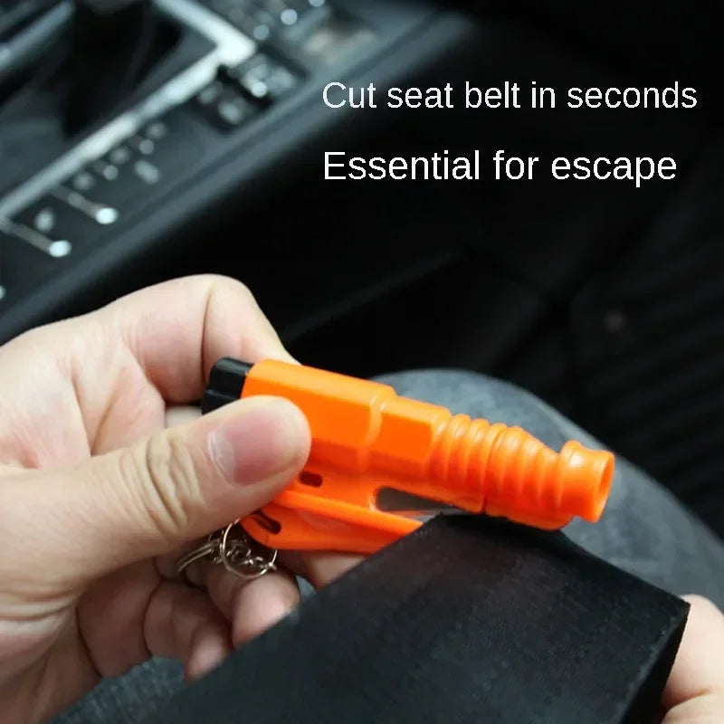2-in-1 Window Breaker Seatbelt Cutter