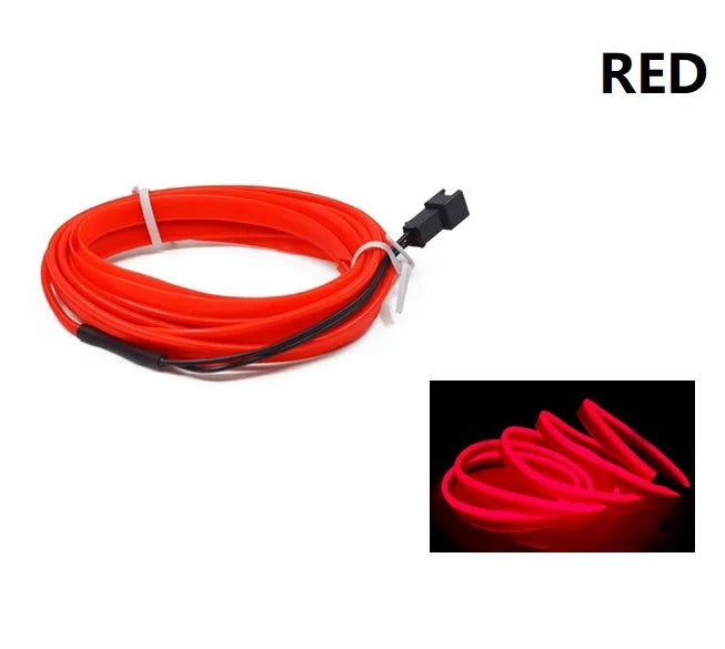 Car LED USB Flexible Neon Interior Lights
