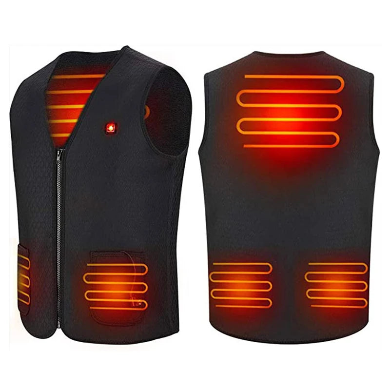 Windproof Warm Stylish Outdoor Heating Jacket