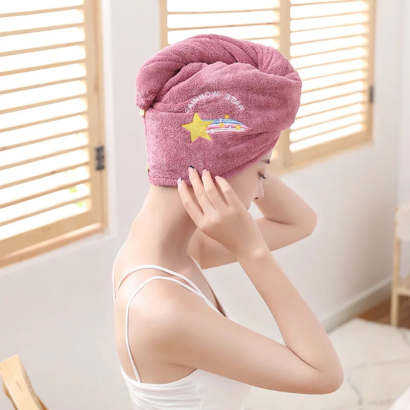 Microfiber Quick Drying Hair Towel