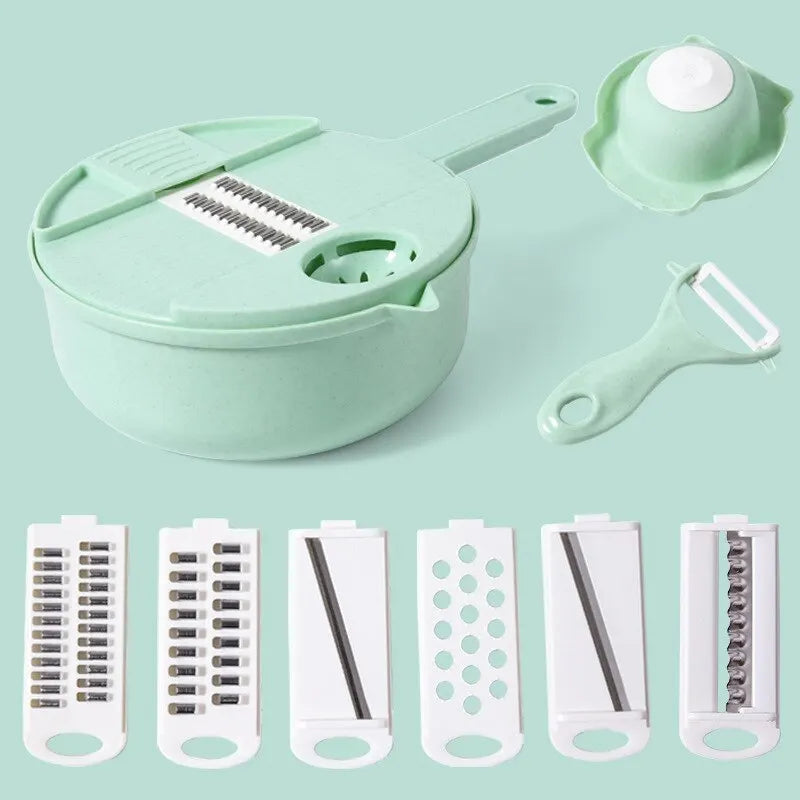 Multifunctional Salad Utensils Vegetable Chopper