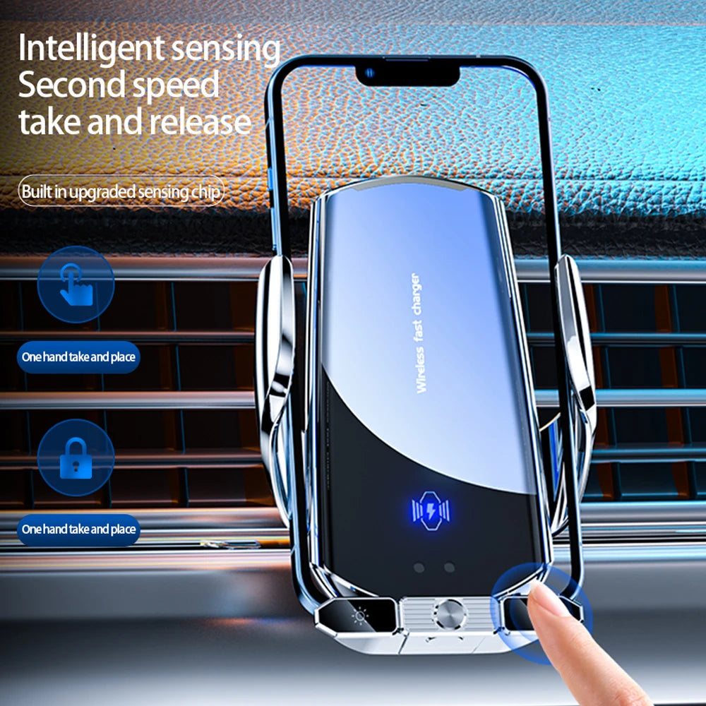 Wireless Charger Car Air Vent Stand Phone Holder