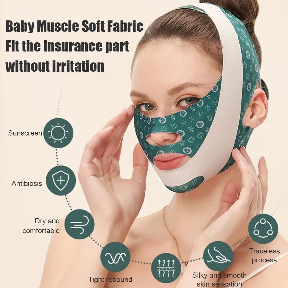 Adjustable V Face Bandage Lift Up Belt