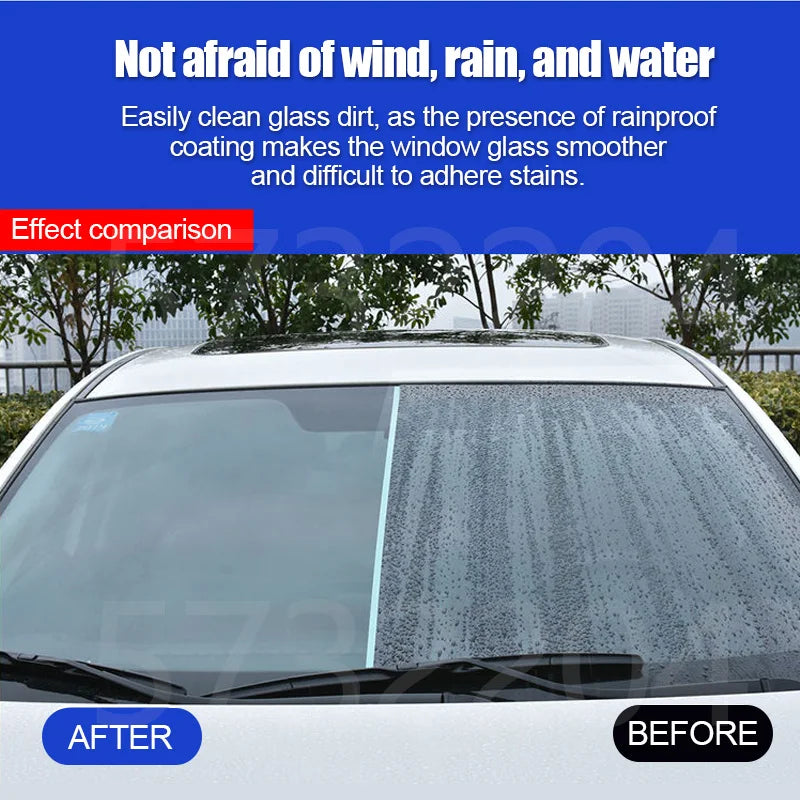 Anti-rain Car Liquid Windshield Mirror Mask Auto Polish Kit