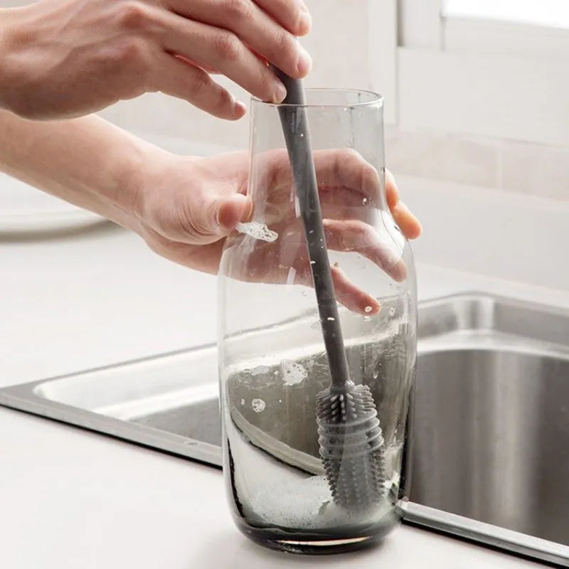 Scrubber Glass Cleaner Brush