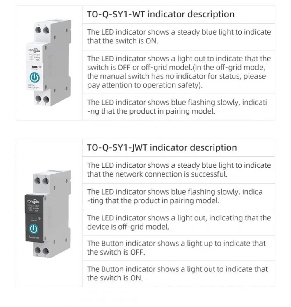 Din Rail Switch Relay Smart Circuit Breaker
