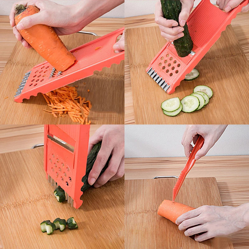 Vegetable Fruit Potato Slicer Peeler Dicer Cutter