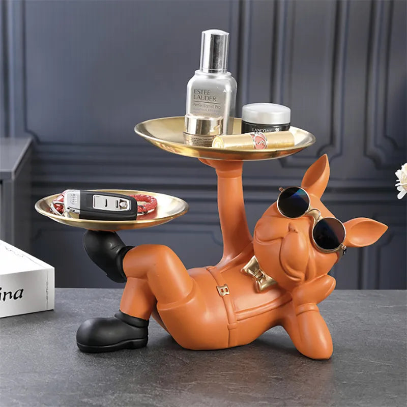 Animal Figurines Cool Dog Statue Sculpture