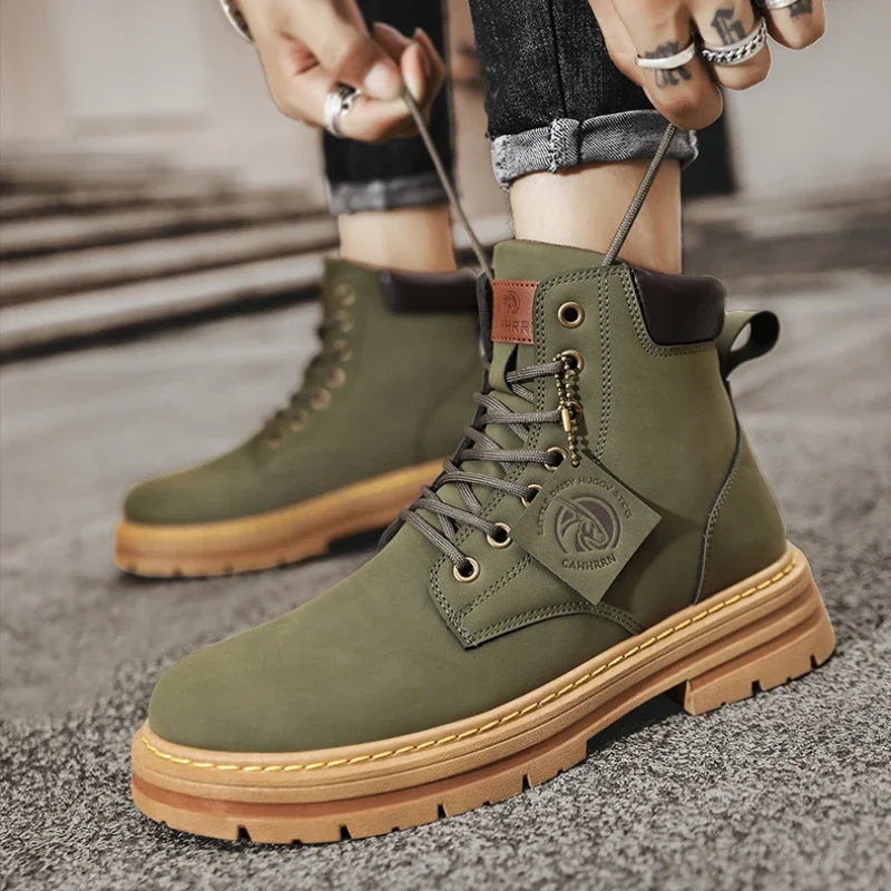 Men's Leather Boots