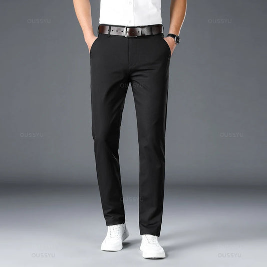 Autumn Winter Straight Suit Pants