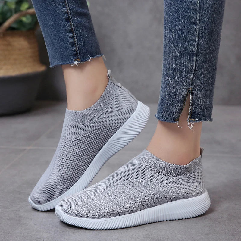 Women Autumn Slip on Breathable Sneakers