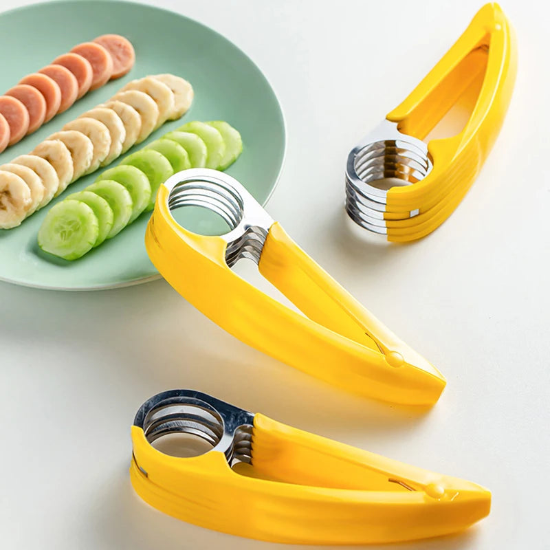 Slicer Stainless Steel Banana & Salad Cutter